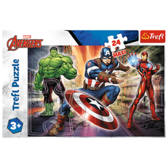Puzzle "24 Maxi" - In the world of Avengers / Disney Marvel The Avengers