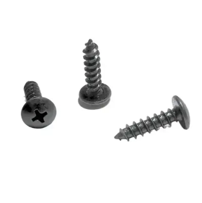 Саморез Черный. 5.0х20 мм. Крепеж для автомобилей. (Упаковка20шт)