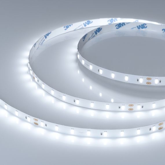 Светодиодная лента Arlight 14,4W/m 64LED/m 5630SMD холодный белый 5M Ultra-C64-10mm 24V White6000 037457