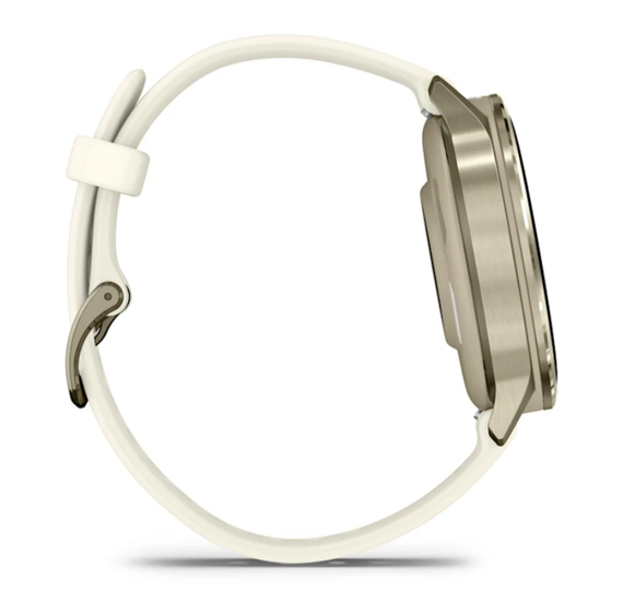 Умные часы Garmin Venu 4 - 41мм Lunar Gold with Bone Silicone Band