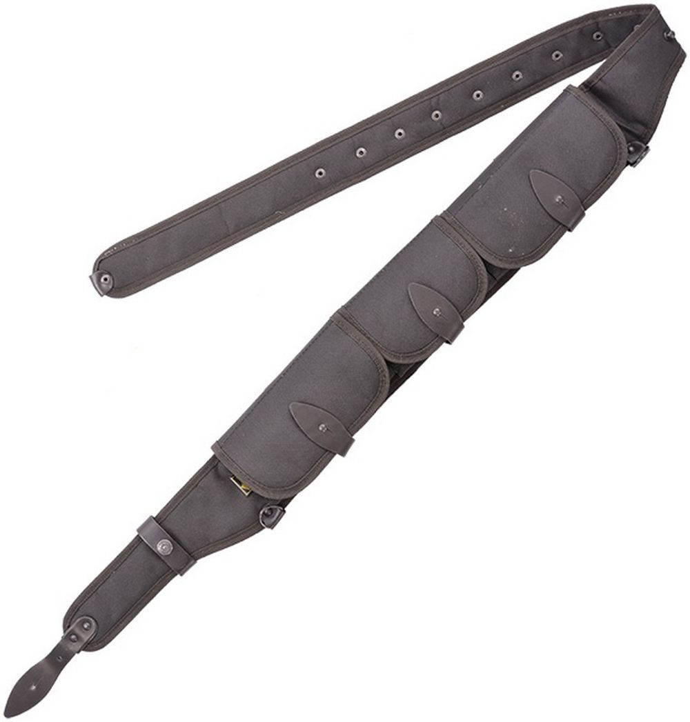 Патронташ К-20 на 22 патрона закрытый (черный)