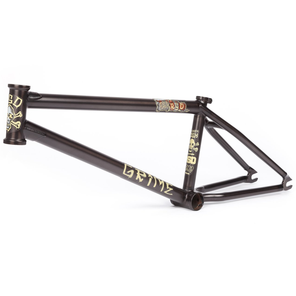 Рама BSD Grime 20.8" 2021 FLAT TRANS BLACK