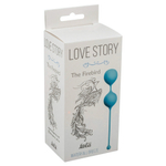 Вагинальные шарики Love Story Scarlet Sails Sky Blue (Цвет: голубой)