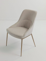 Стул М-City DISAUR Абриола (Abriola) Латте Boston-102, ткань, Бронзовый Винтажный