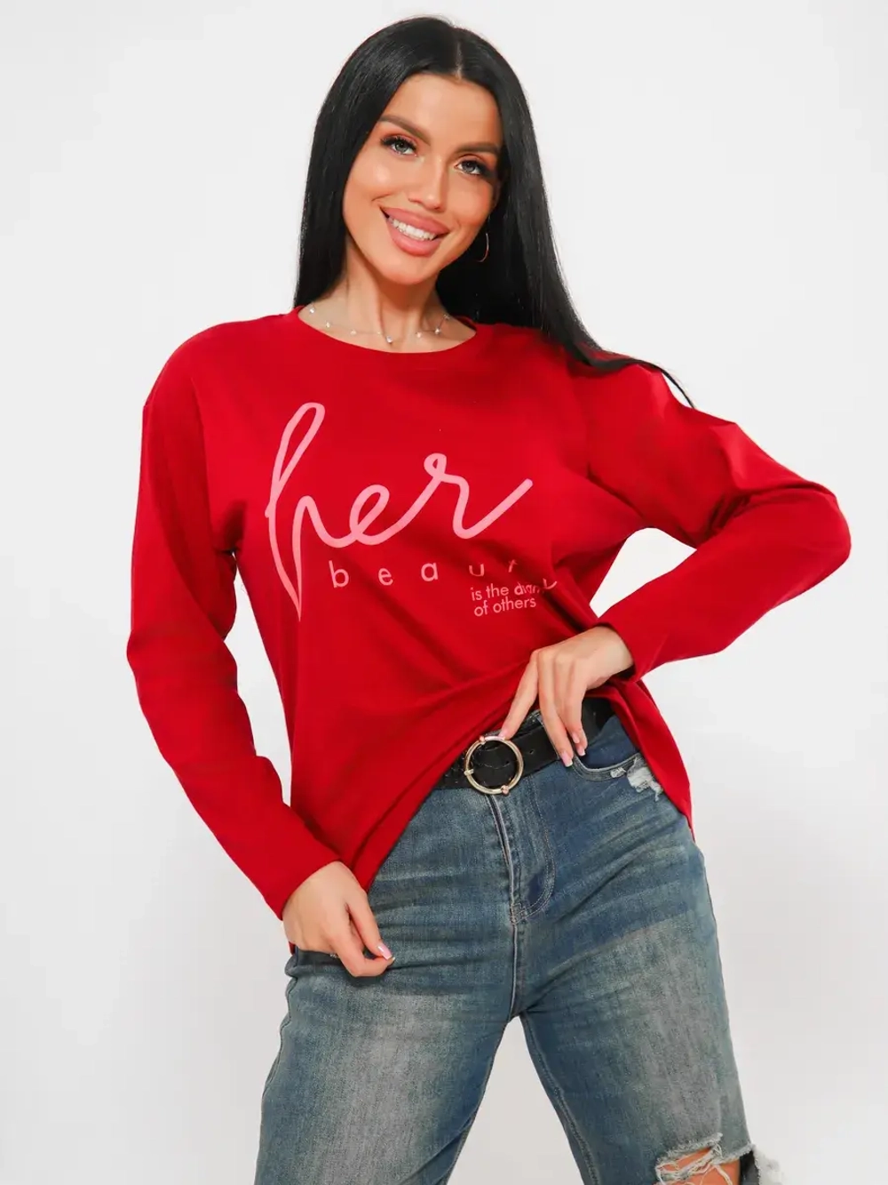 Лонгслив большие размеры