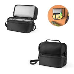 ZIPPERS COOLER. Сумка-холодильник 7 л из жаккарда 300D и 840D
