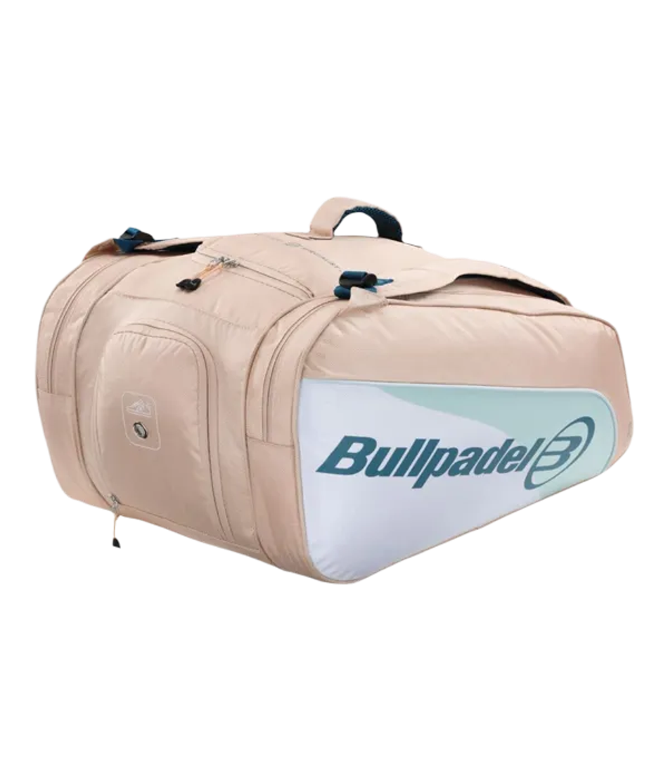 Сумка для падел Bullpadel Elite Pastel Pink 2025 Gemma Triay, термокарманы и вентиляция
