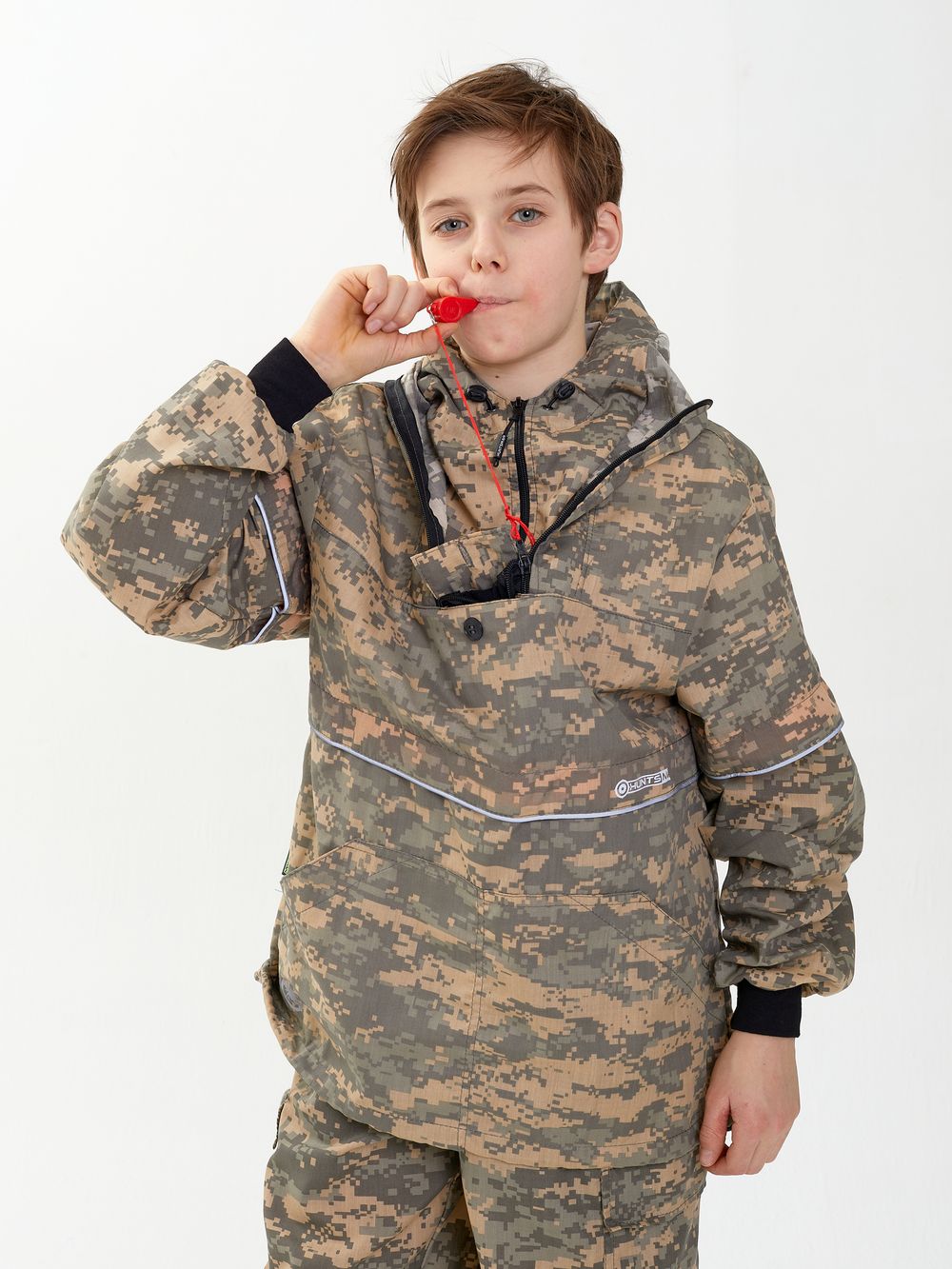 Костюм летний Антигнус-Детский ткань Сорочка цвет 128/2 (светлый пиксель)