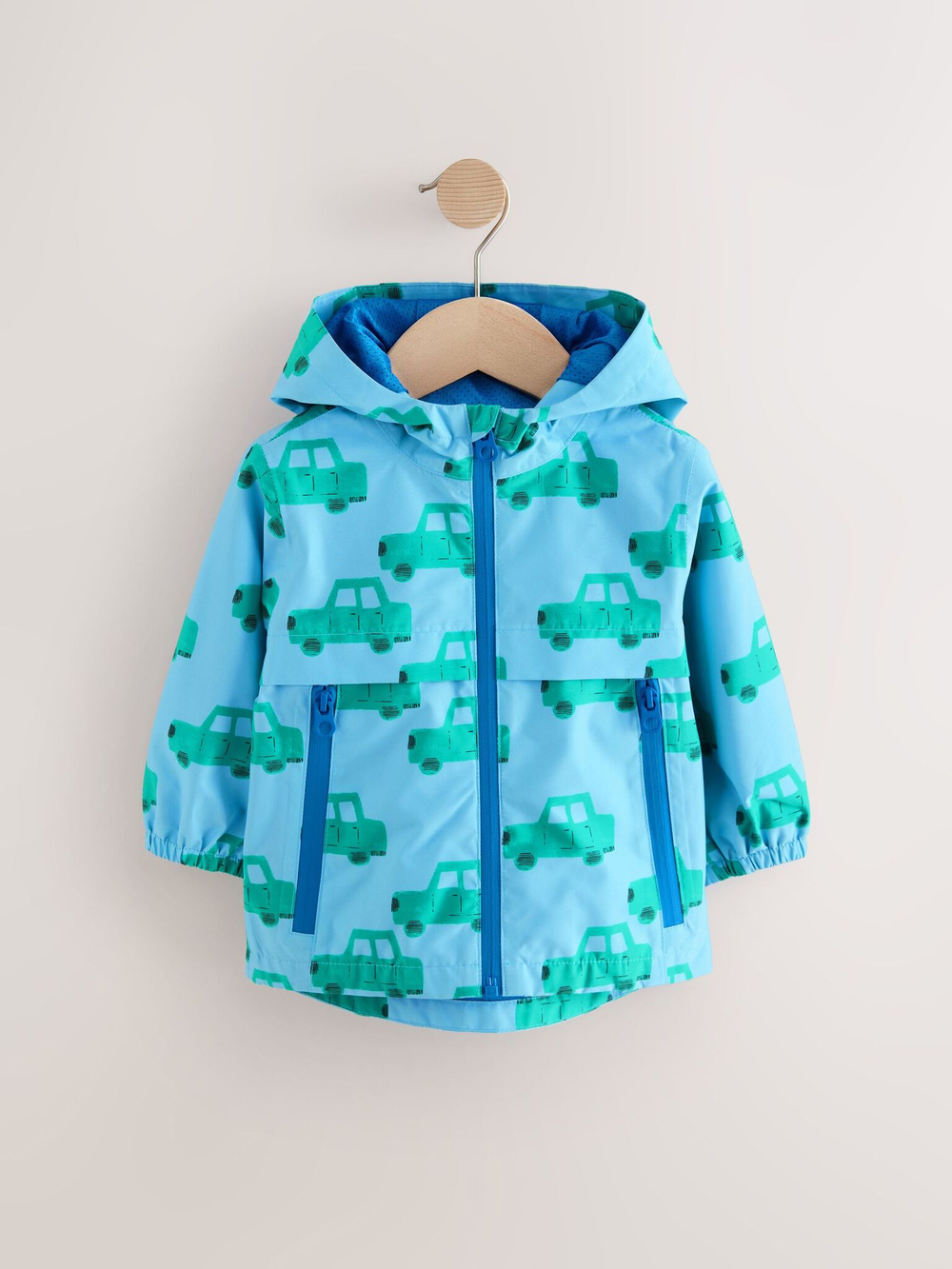 Куртка непромокаемая с капюшоном для мальчика Next Q61-759, Голубой