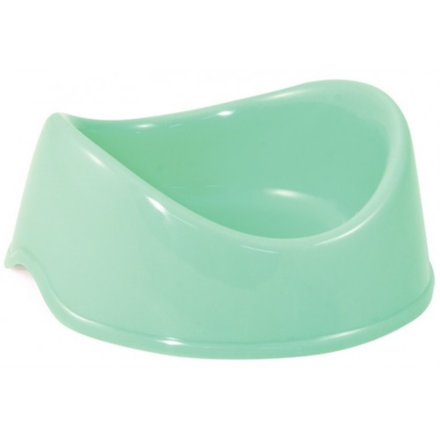 Миска пластиковая Бисквит бирюзовая