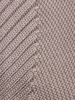 Чепчик для мальчика вязаный на завязках на осень