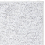 Салфетка из МИКРОФИБРЫ 50х100 см WHITE ULTRA DENSE OVERLOCK белая 280 г/м2 LAIMA HOME (3 штуки в упаковке)