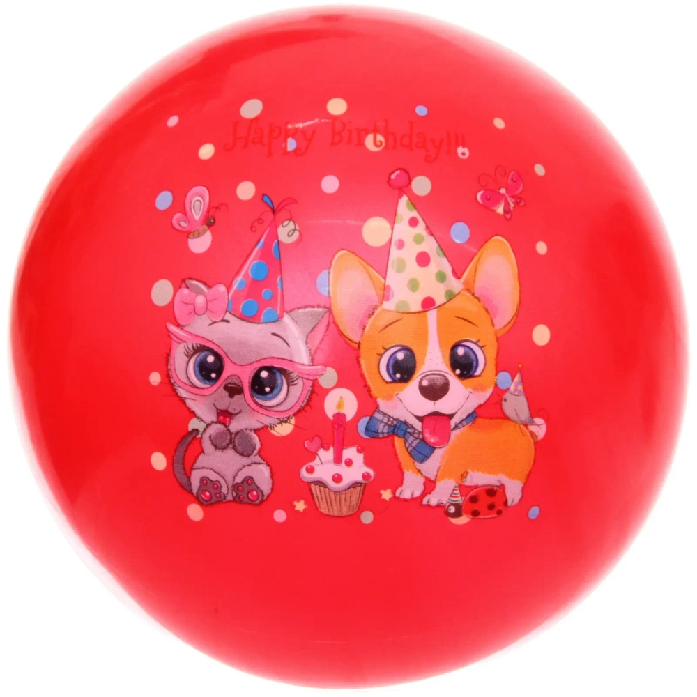 Мяч 22 см «Милые зверушки» (60 гр.)