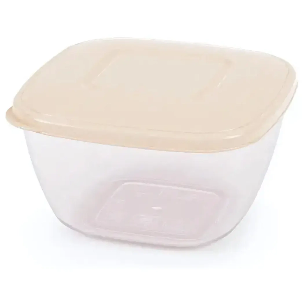 Емкость для СВЧ 0,8л (бежевый)