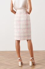 4842 Юбка женская (молочно-розовый)