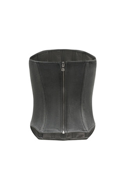 Корсетный топ из футера