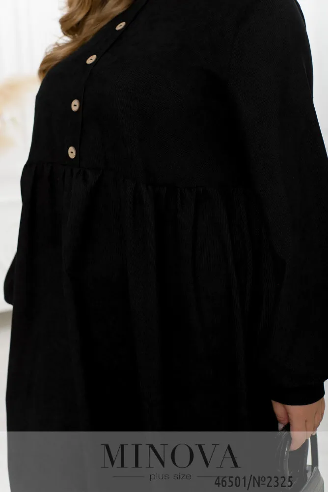 Платье 2325-черный Minova