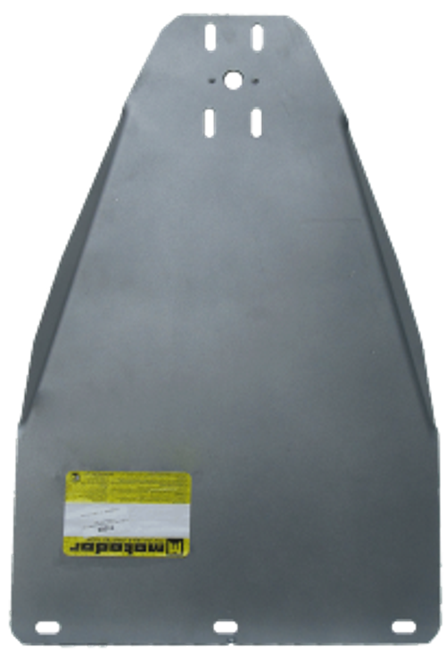 Усиленная защита Motodor разд. коробки. 5 мм, алюминий. для Mitsubishi L 200 2006-2014,Mitsubishi L 200 2014-2015 арт.31309