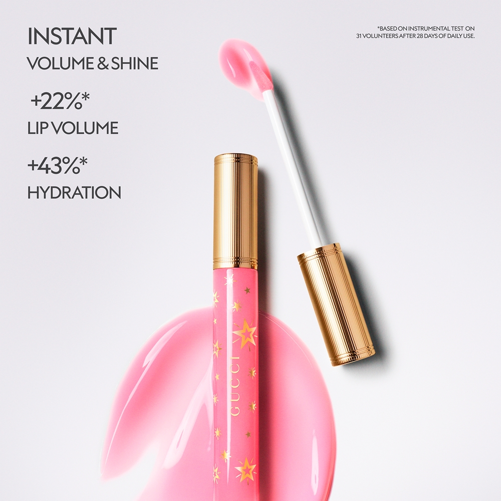 Gucci Gucci Beauty Gloss a Levres - Блеск для губ, придающий объем оттенок 414 Virginia Fuchsia, 6 ml