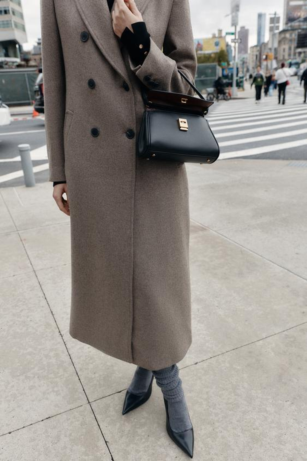 ZARA МИНИ-СУМКА, ЧЕРНЫЙ