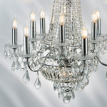 700164 Люстра подвесная CLASSIC 16х60W E14 ХРОМ