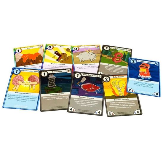 Настольная игра Время приключений. Карточные войны: Принцесса Бубыльгум против Принцессы Пупырки