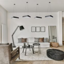 Светильник LED ЭРА Geometria SPO-151-B-40K-030 Delta 30Вт 4000К 3000Лм IP40 600*600*80 черный подвесной