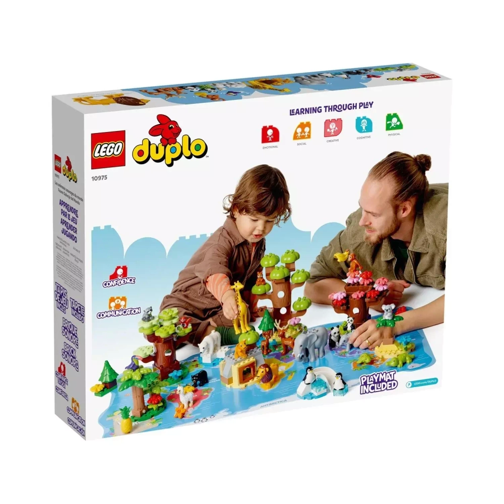 LEGO Duplo: Дикие животные мира 10975 — Wild Animals of the World — Лего Дупло