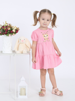 Платье "Вероника-1", розовый, р.86, (Ивашка)