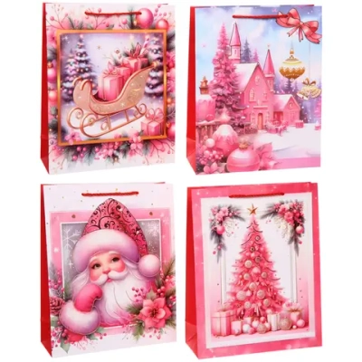 Пакет подарочный «Розовые сны» 26*32*10 см, микс