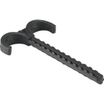 Дюбель крюковой двойной STOUT - длина 80 мм. (для напольной фиксации труб D32 мм)