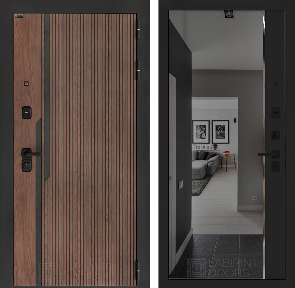 Кармина зеркало Паноравма чёрный кварц