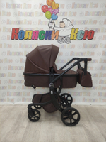 Коляска трансформер Farfello Aimile Original Autumn шоколадный