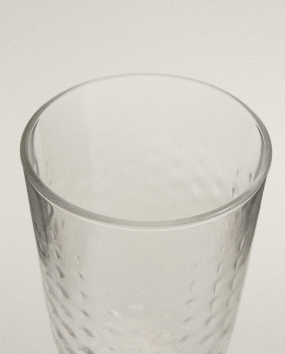 Zara Home стакан из стекла, цвет прозрачный, 12 см · 2336/401