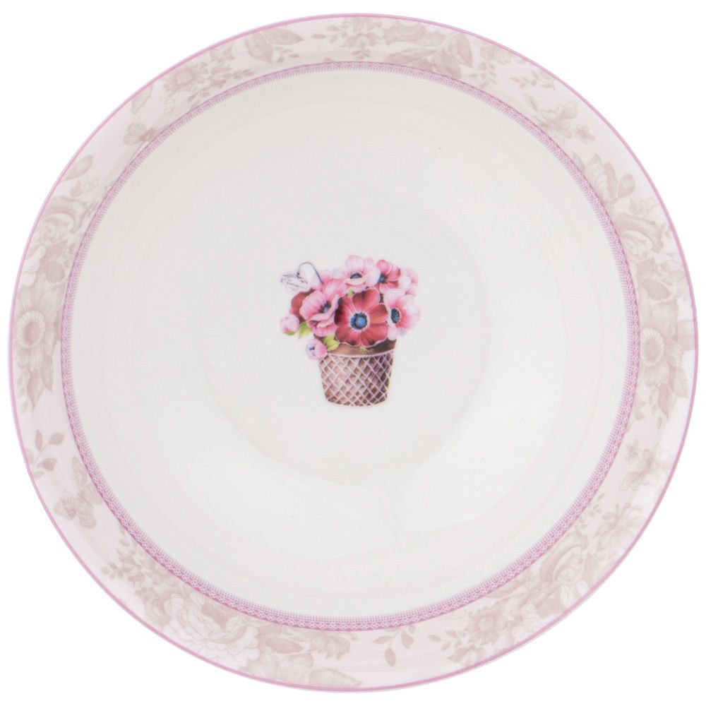 НАБОР ПОСУДЫ ОБЕДЕННЫЙ LEFARD ТЮЛЬПАНЫ НА 4 ПЕР. 16 ПР.