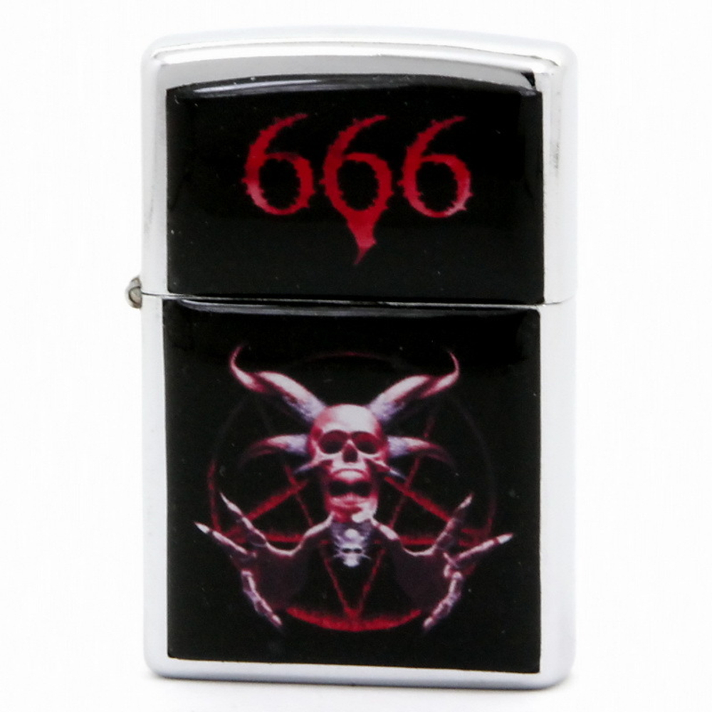 Зажигалка Бафомет 666