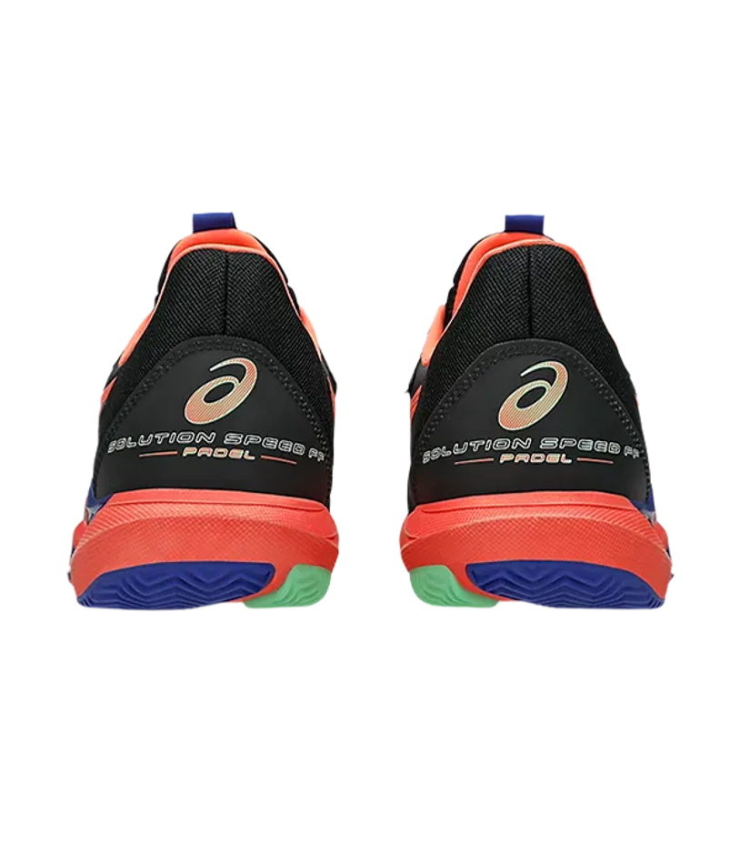 Asics Solution Speed FF 3 Padel Черный-Vivid Coral 2025 Кроссовки