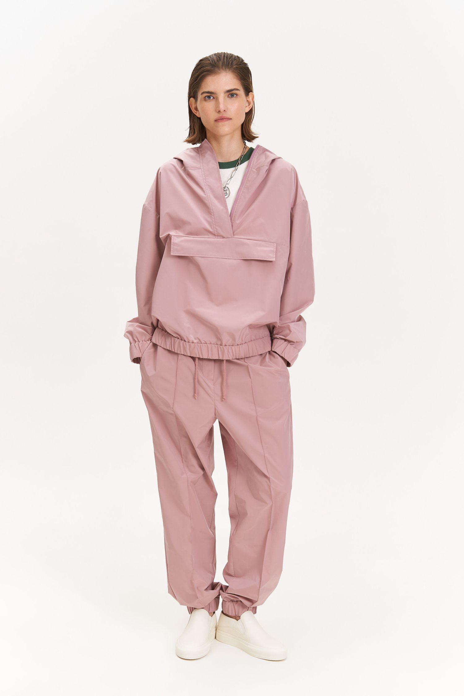 Брюки спортивные, розовые