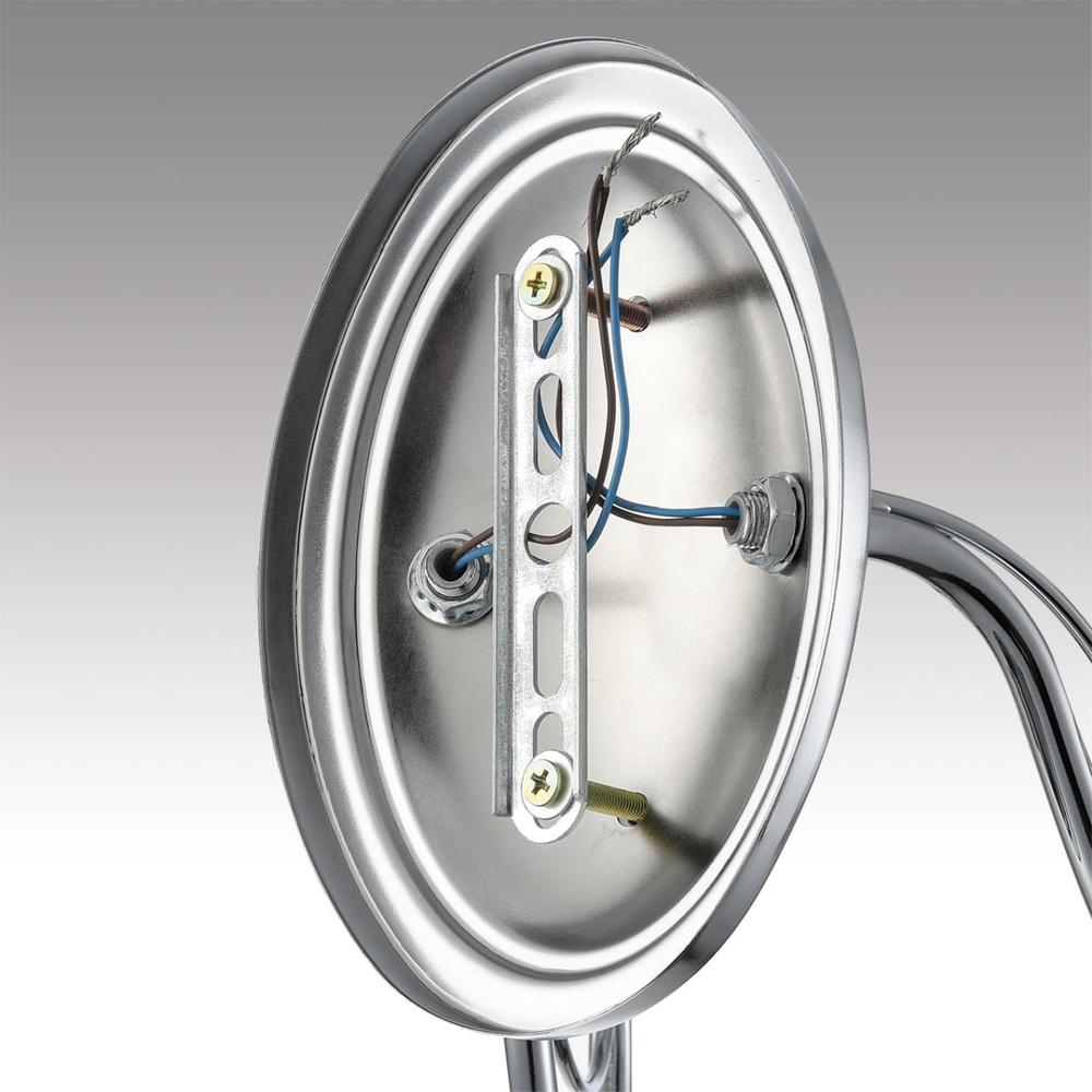 8034/2W CLASSI LN26 000 металл/стекло, хром/прозрачный Бра E14 2*40W 220V INCANTO