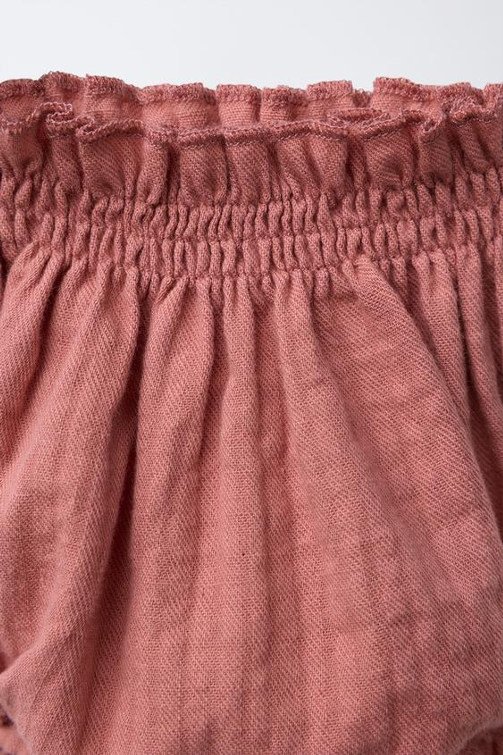 ZARA ОДНОТОННЫЕ ТРУСЫ, ТЕМНО-РОЗОВЫЙ