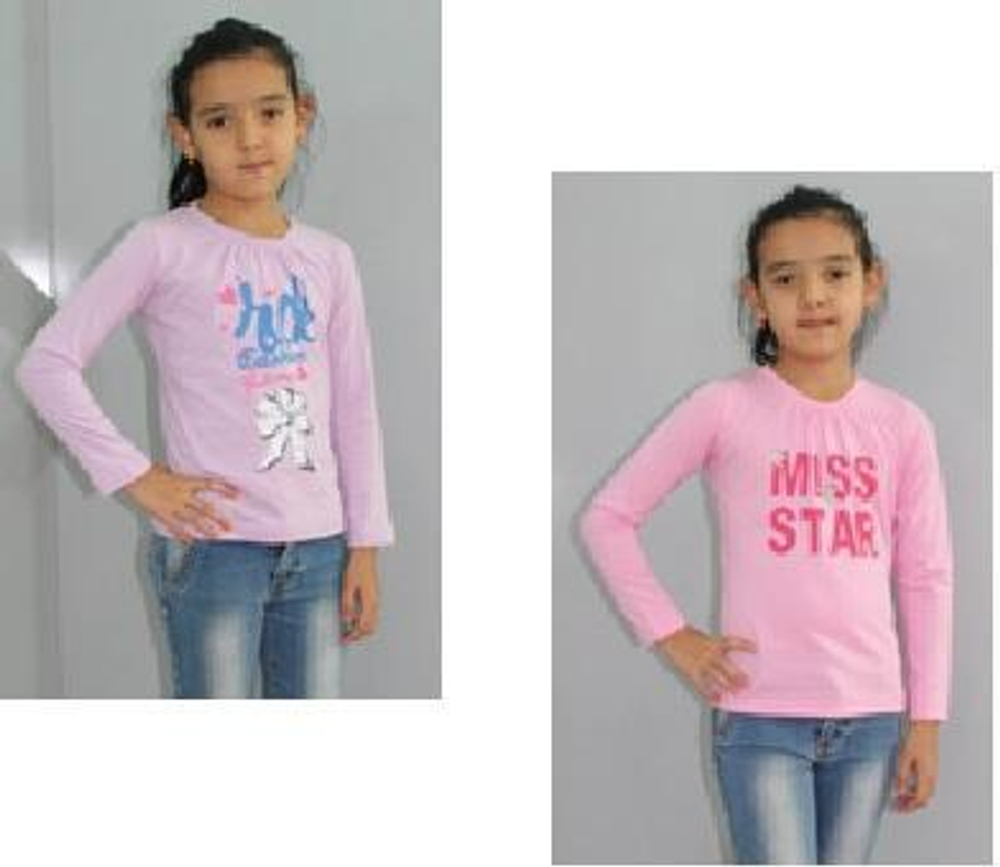 Лонгслив р.116 лиловый 674K-6/9