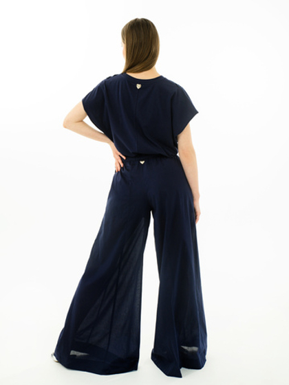 TWINSET Брюки на резинке из хлопка