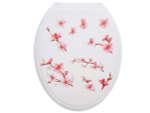 Сиденье для унитаза "Сакура" белое