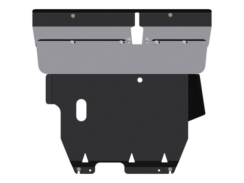 Защита картера и КПП Sheriff для Hafei Simbo (HFJ7130) 2006-2008 арт.28.0596