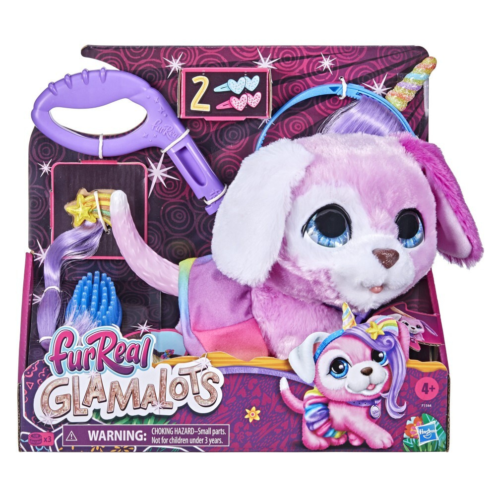 Hasbro FurReal Friends - Большой питомец на поводке с модными аксессуарами Собака F1544 / артикул   F1544  / GTIN 5010993833290