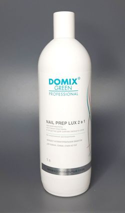 Domix NAIL PREP LUX 2 в 1 Обезжириватель и средство для снятия липкого слоя, 1л