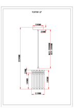 Светильник подвесной Moderli V10759-1P Levi