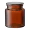 Банка для хранения amber, темно-янтарная