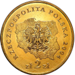Poland, 2 Złote - Silesian Voivodeship, 2004, Warsaw, MS