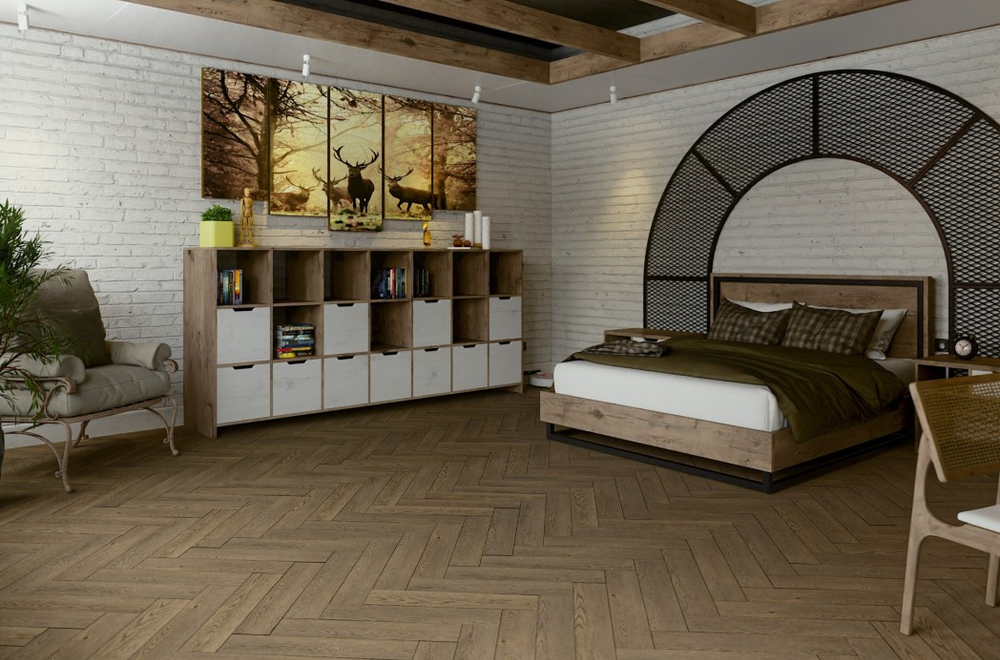 Кварц-винил Клеевой LVT Damy Floor London 2,5 мм Ноттингем 3.2 м2